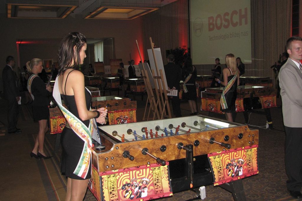 Mistrzostwa w piłkarzyki - zabawa w casino, imprezy casinowe