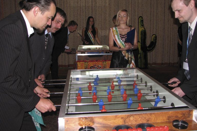 Mistrzostwa w piłkarzyki - zabawa w casino, imprezy casinowe
